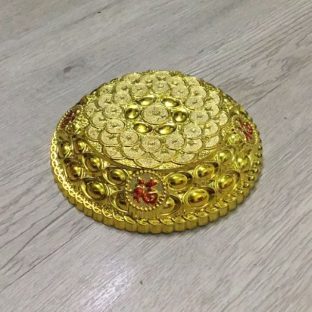 Đế làm tỏi chưng thần tài trang trí tết size 10-12-15 cm