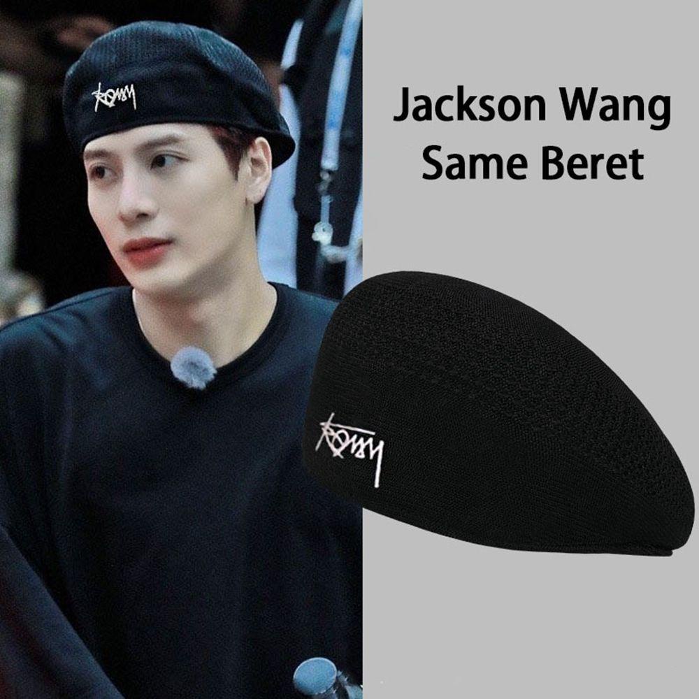 Mũ Nồi Dệt Kim Phối Lưới Đơn Giản Phong Cách Anh Quốc Cổ Điển Thời Trang Thu Đông