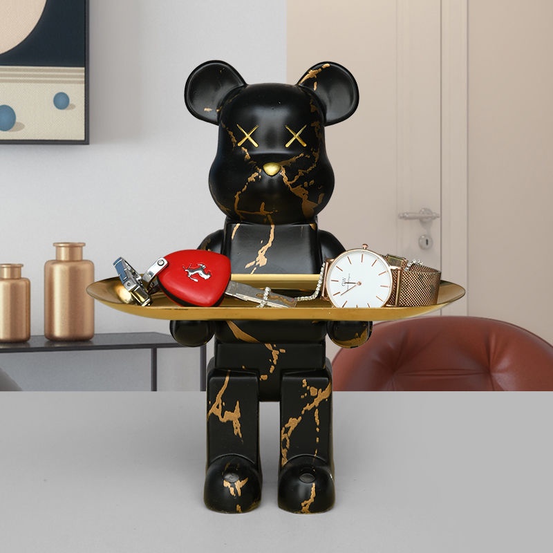 Khay Đựng Chìa Khóa Hình Gấu Độc Đáo Trang Trí Nhà Cửa DIY