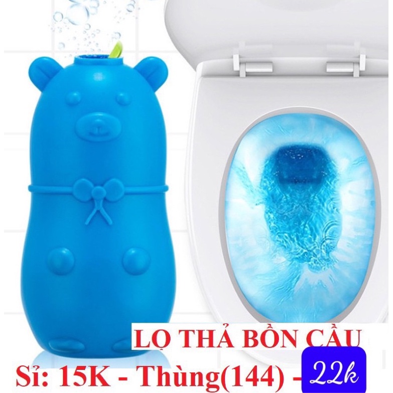 🎀🎀 viên thả tẩy bồn cầu khử mùi hình con heo thế hệ mới khử mùi