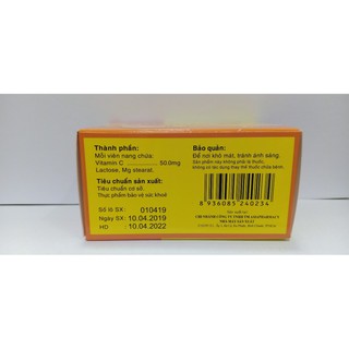 Viên uống Vitamin C