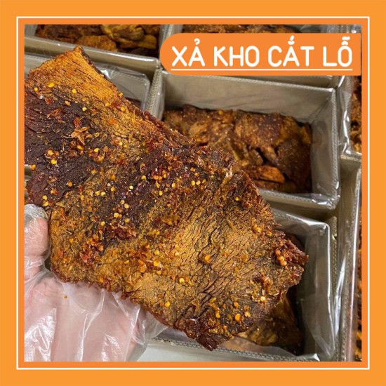 Bò khô miếng nhà làmloại ngon, hũ pet 100g | KingFood - Thế Giới Đồ Ăn Vặt - Đồ Ăn Vặt Hà Nội