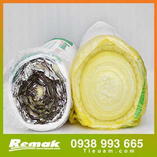 Bông thủy tinh T32D50 REMAK không bạc(18m2/Cuộn)