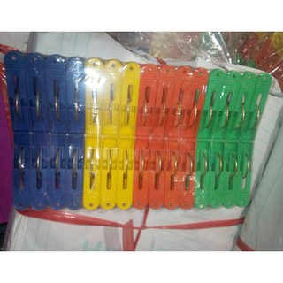 vỉ kẹp nhựa( 30 chiếc)