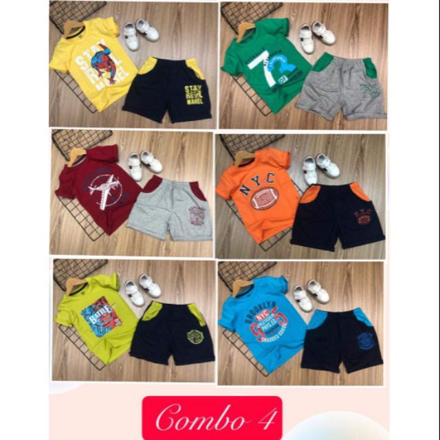 Set bộ bé trai size đại