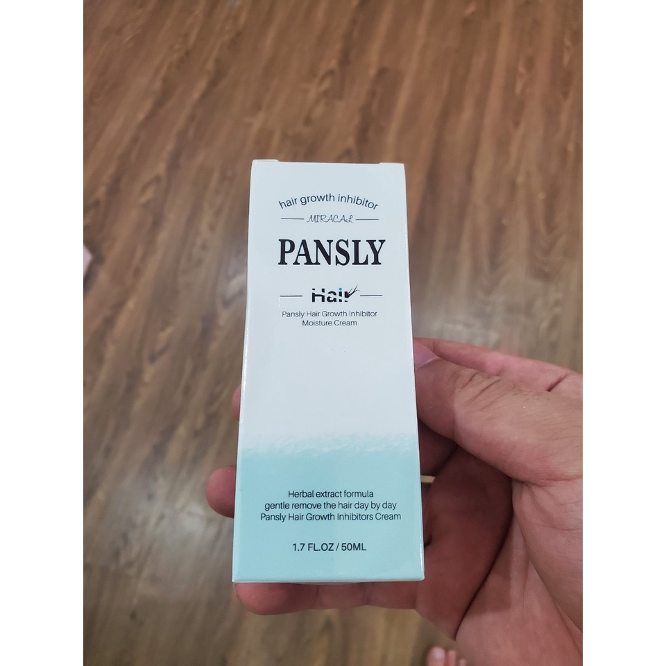 PANSLY - Kem ức chế lông mọc sau khi wax tẩy lông