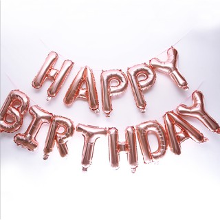 Bóng bộ chữ Happy Birthday