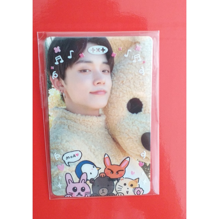 Photocard ngẫu nhiên/ random deco kit  nhóm nhạc TXT  thành viên Yeonjun - jun gấu - hàng chính hãng