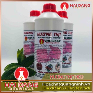 Hương thịt heo nước VMC - Làm dậy mùi giò chả chai 1 lít