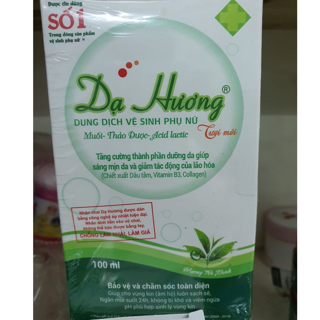 Dung dịch Vệ Sinh Phụ Nữ DẠ HƯƠNG 100ml