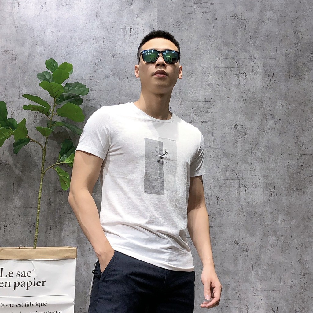 Áo phông cổ tròn áo thun ngắn tay thời trang nam cao cấp APNH 05 - 3637