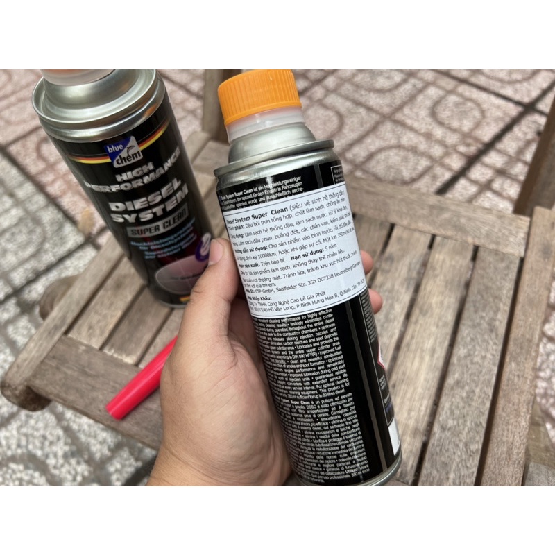 BLUECHEM DIESEL SUPER CLEAN VỆ SINH HỆ THỐNG DẦU