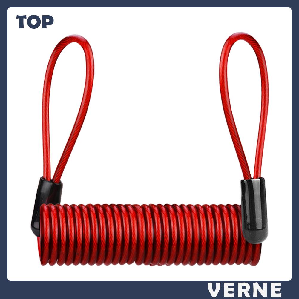 Dây Cáp Nhắc Nhở Khóa Đĩa Xe Đạp/Xe Máy 4ft