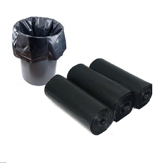 Cuộn túi rác Màu đen 1kg 4 size lựa chọn 3 cuộn 1kg 2 cuộn 1kg