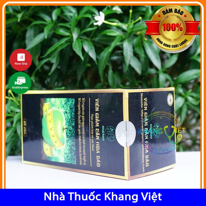 Viên Giảm Cân Hoa Bảo hộp 45 viên Chính Hãng Giảm Cân Cho Mọi Lứa Tuổi