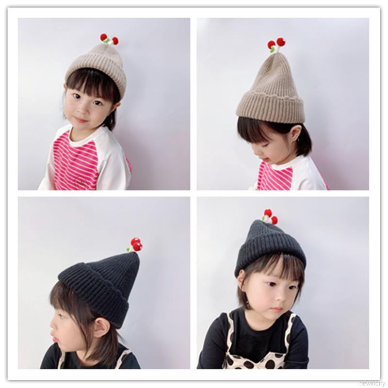 Nón len ấm áp xinh xắn dành cho bé