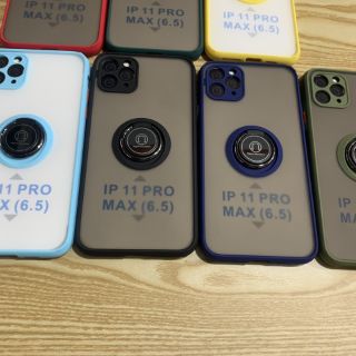 Ốp iphone11 Pro max dẻo viềng kèm iring