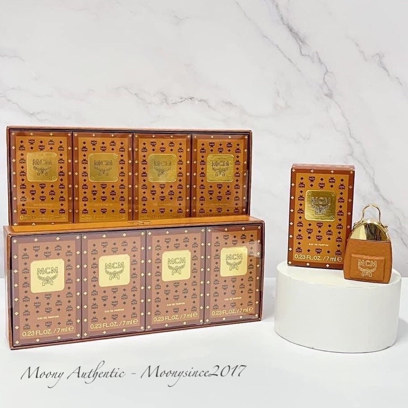 NƯỚC HOA MCM mini size 7ml có mix móc treo