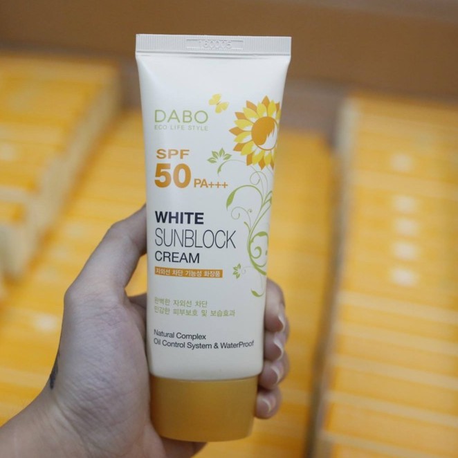 Kem Chống Nắng DABO White Sunblock Cream SPF50 PA+++