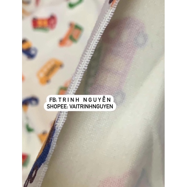 Vải Nỉ Cotton ép hai mặt dày