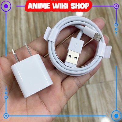 Combo Củ Sạc Vuông Nhà máy Foxconn Việt Nam,Bộ Sạc IPDùng Tốt Cho Các Đời IP5,6,7,8,X,11Pro Max