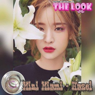 CONTACT LENS MÀU HAZEL - NÂU HẠT DẺ- TỰ NHIÊN - GIÃN NHẸ - CÓ ĐỘ