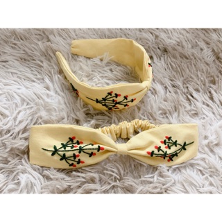 Turban handmade (hoạ tiết đào đông)