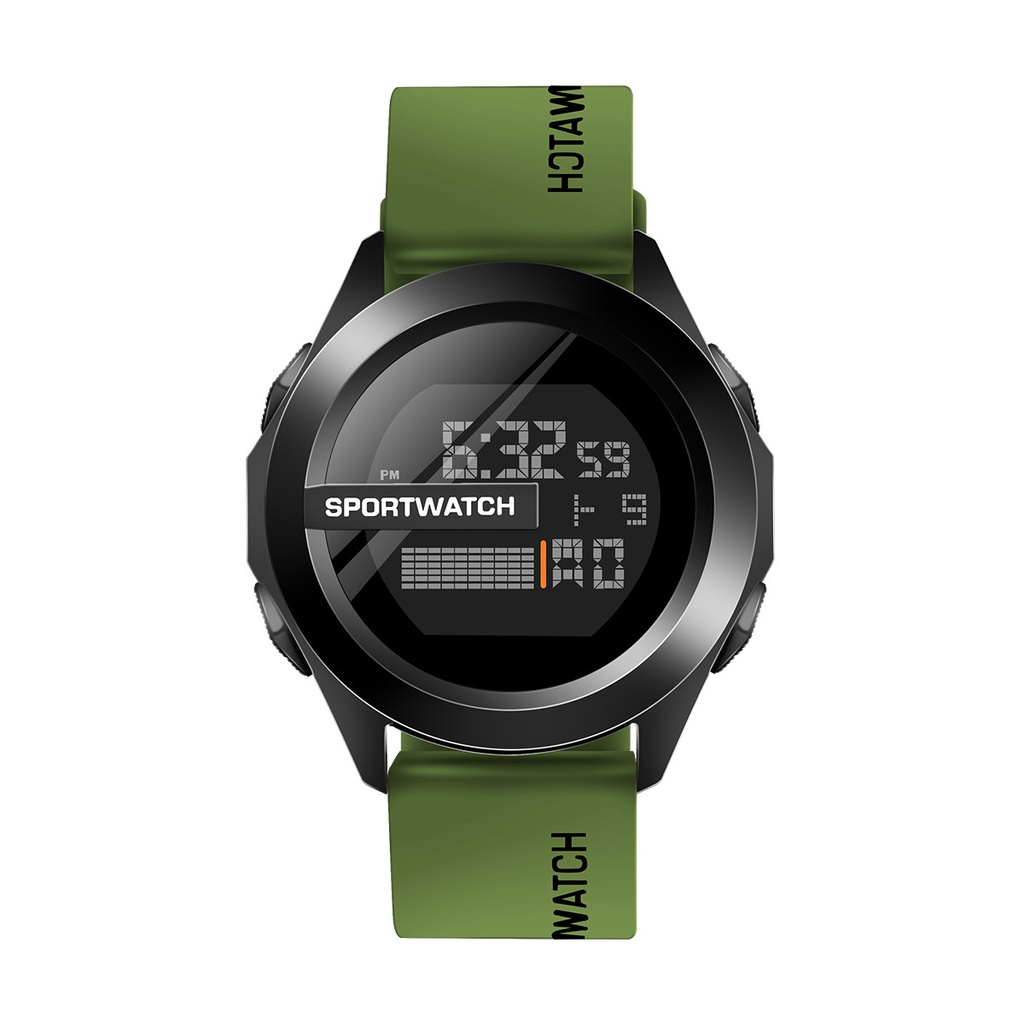 Đồng Hồ Điện Tử Thể Thao Casio Hàn Quốc Chống Nước Chống Trầy Xước 30m Dạ Quang Cho Nam