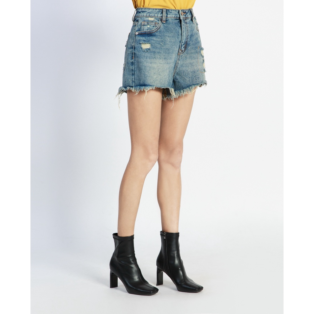 Quần short jeans nữ - 15006957 J-P Fashion
