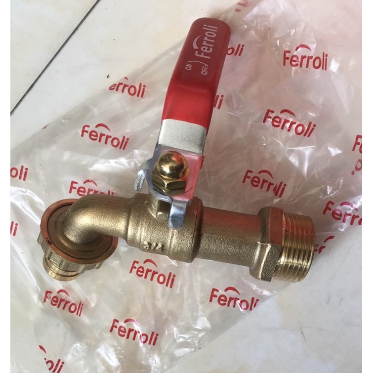 Vòi nước tay gạt đồng Ferroli italy tặng kèm băng tan, Ferroli faucet 21 27