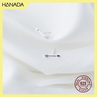 Bông tai bạc 925 hanada mũi tên 0299