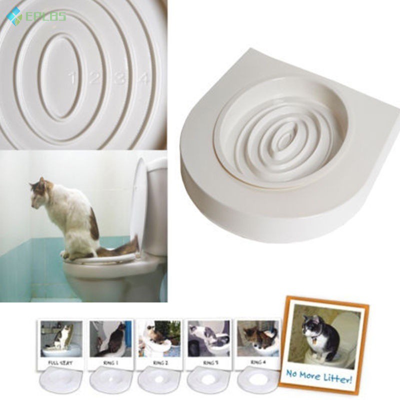 Dụng cụ khay tập đi vệ sinh cho mèo tiện dụng