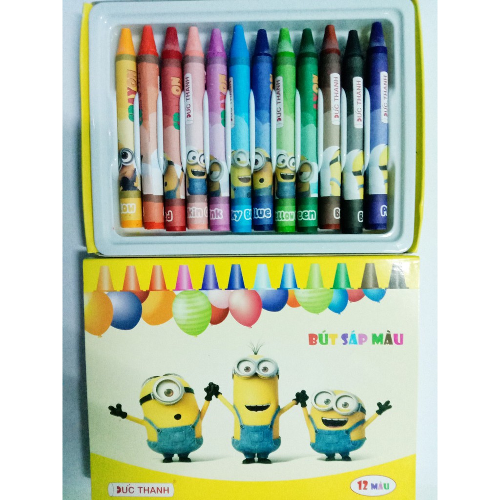 Bút sáp 12 màu Đức Thanh