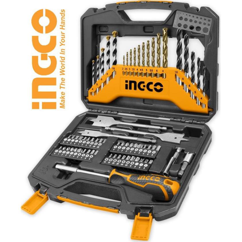 INGCO Bộ 67 công cụ đồ nghề mũi khoan đa năng HKTAC010671
