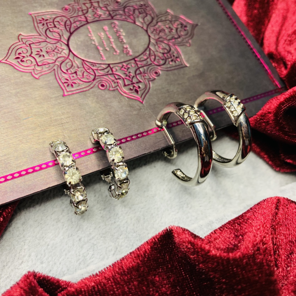 Bông tai Qúy phái | Vintage Earrings | Trang sức độc lạ || Si Nhật | 2hand