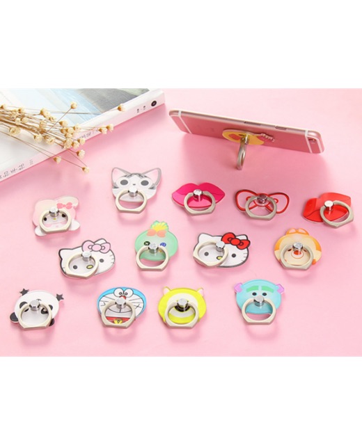 IRING NHẪN DÁN MÓC BẢO VỆ ĐIỆN THOẠI, MÁY TÍNH BẢNG - Thái Lan