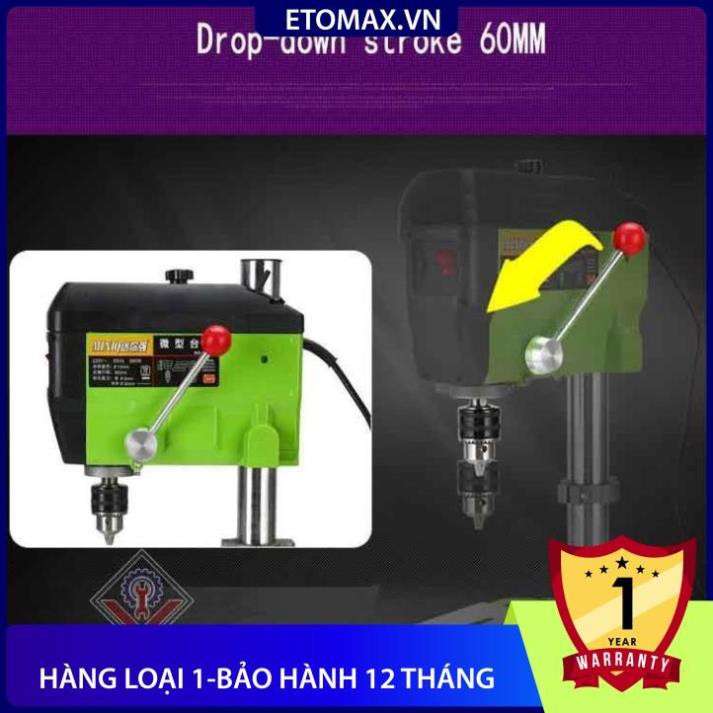 [Hàng loại 1-Tặng 25 mũi khoan] Máy khoan bàn công suất lớn miniQ 680W ( BG5168E)