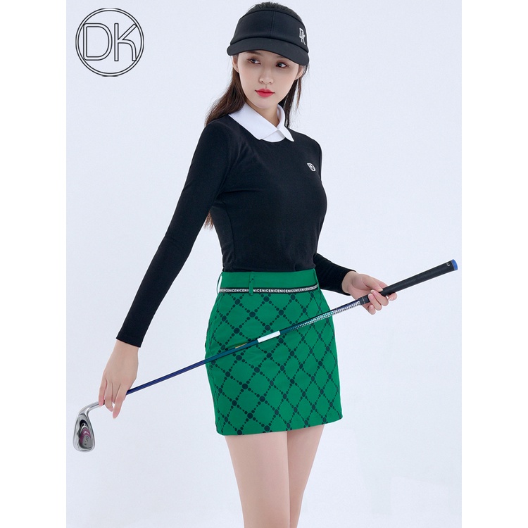 Bộ Áo Tay Dài + Chân Váy Phong Cách Mới Mùa Thu Thoáng Khí Mau Khô Cho Nữ