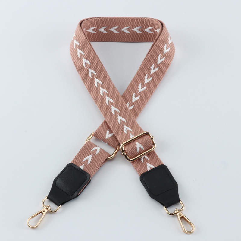 Dây Đeo Túi Xách Bằng Polyester Dệt Màu Sắc Trơn Tùy Chỉnh 38mm