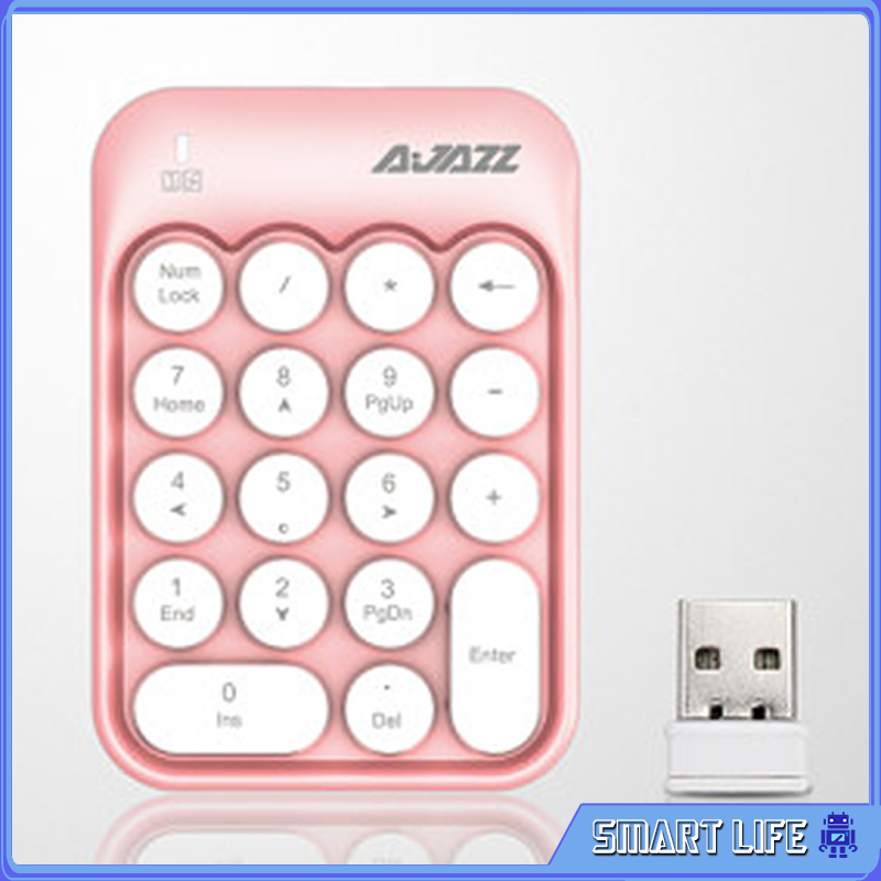 Bàn Phím Số Mini Không Dây 18 Phím | BigBuy360 - bigbuy360.vn