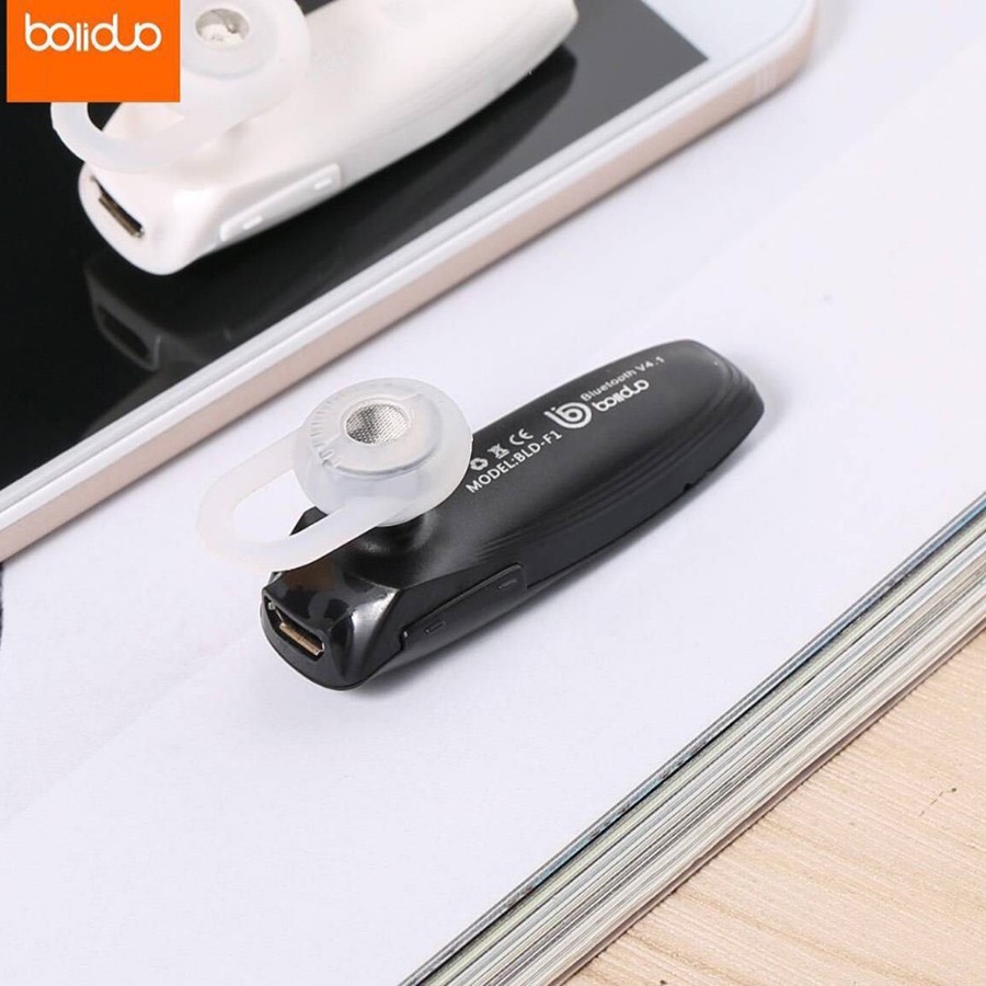 [Mã ELORDER5 giảm 10K đơn 20K] Tai Nghe Chính Hãng Bluetooth Boliduo F1 – Bluetooth Ver 4.1