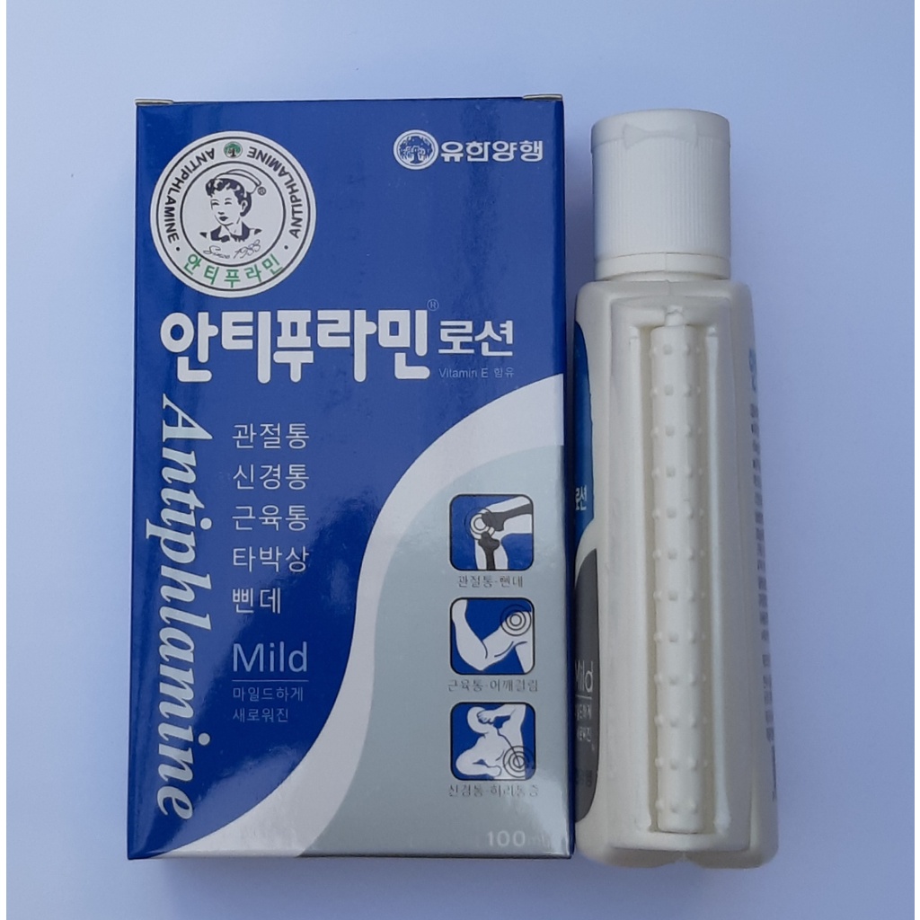 12 chai Dầu nóng Hàn Quốc Antiphlamine 100ml