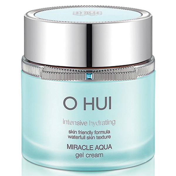 Gói kem cấp nước kiềm dầu giảm mụn Ohui Miracle Aqua Ohui 1ml dạng gel thẩm thấu nhanh không bết dính