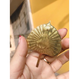 Lá Bồ Đề Mạ Vàng May Mắn Phong Thủy Ngũ Hành