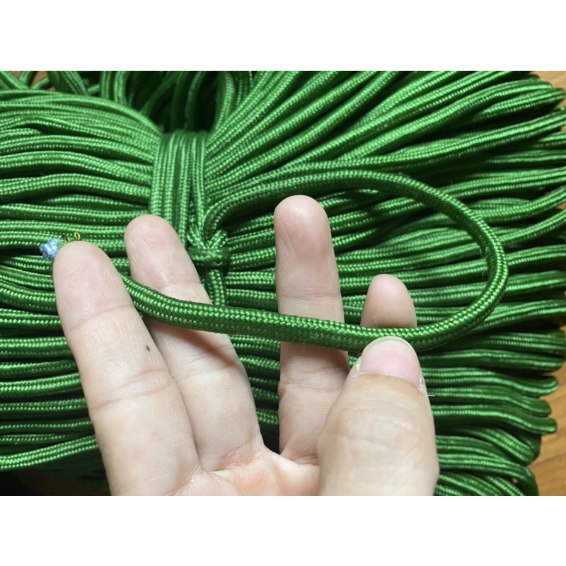 10 mét dây dù tròn bền chắc dùng chằng hàng, cắm trại, buộc đồ siêu chắc chắn
