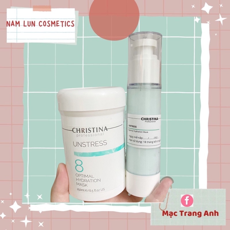 Mặt phục hồi Christina Unstress Optimal Hydration Mask