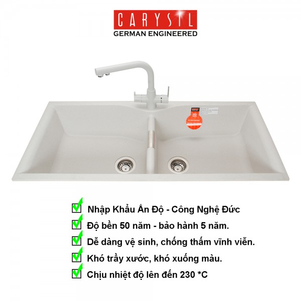 Chậu rửa chén Carysil LAC1