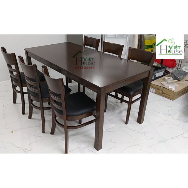 Bộ bàn ăn Cabin 6 ghế giá rẻ (Freeship nt HCM)
