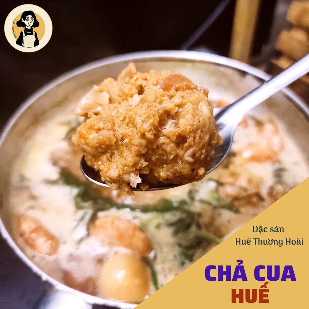 Chả cua Huế | 500gr | Nấu bún bò Huế, bánh canh hoặc canh rau siêu ngon| Ngon chuẩn vị Huế | Đặc sản Huế