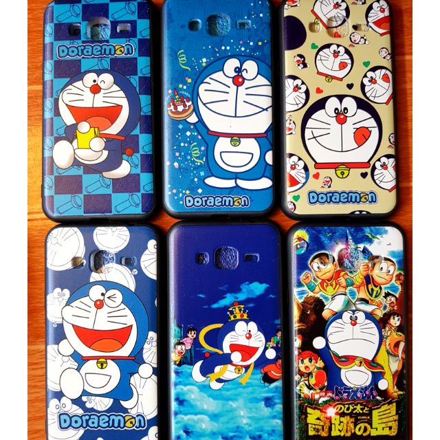 Ốp lưng Samsung J3 / J3 2016 Viền dẻo 4d hình doreamon cao cấp